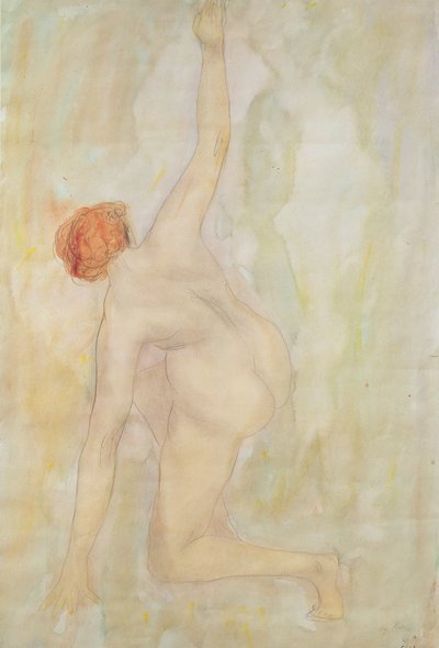 Female nude by Auguste Rodin